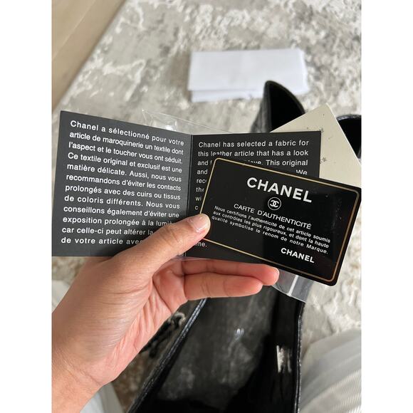 CHANEL Matelasse Enamel Silver Chain Shoulder Bag Authentic - Picture 10 of 14